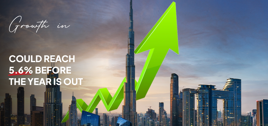 Growth in Dubai could reach 5.6% before the year is out