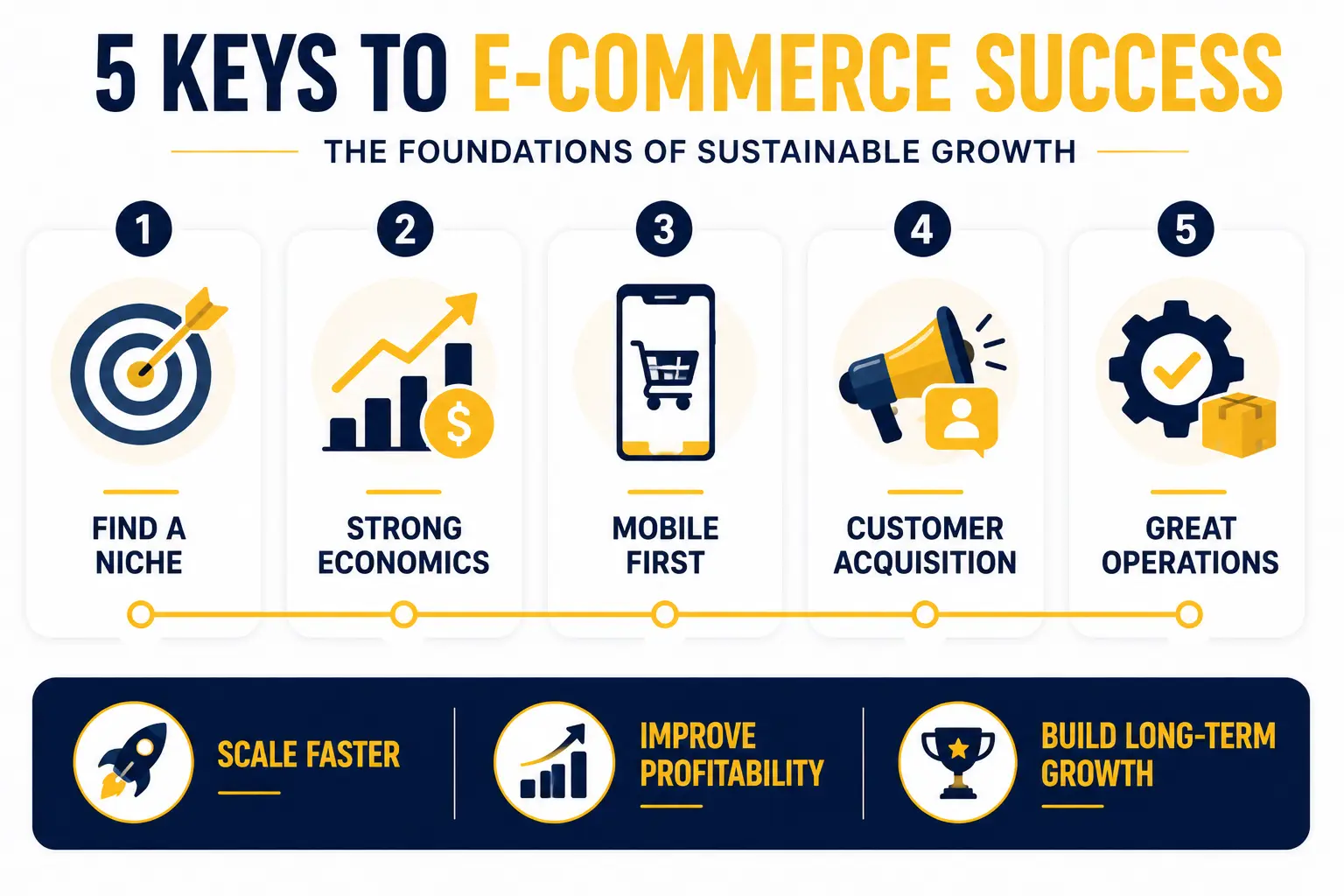5 keys to e-commerce success